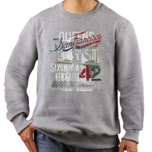 Jaket Sweater San Francisco