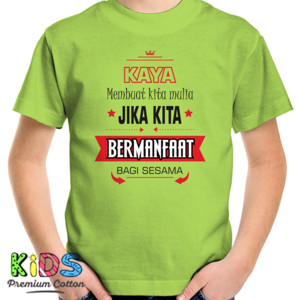Kaos Kaya yang bermanfaat 