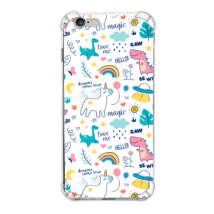 Dinosaurus dan unicorn Casing HP