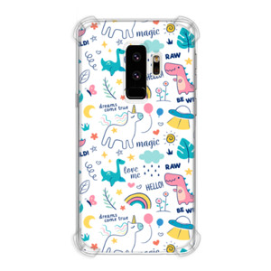 Dinosaurus dan unicorn Casing HP