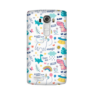Dinosaurus dan unicorn Casing HP