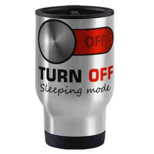 Travel Mug Waktunya tidur gaes