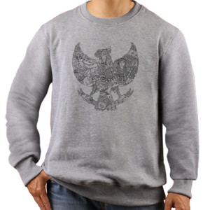 Jaket Sweater Garuda