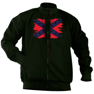 Jaket Bomber Rebel Flag 