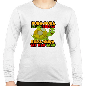 Kaos Kura-kura tak mau tahu