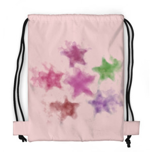 Tas Serut Fullprint Bintang (Star Watercolor)