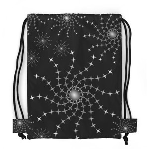 Tas Serut Fullprint Galaksi Abstrak (Abstract Galaxy)