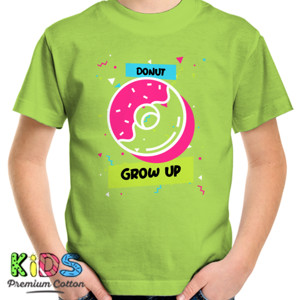 Kaos Gambar Donat Kartun Lucu