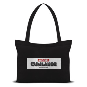 Tas Tote Totebag kanvas mahasiswa kuliah #Ngeyelcumlaude