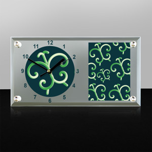 Jam Meja Kupu-Kupu Abstrak 3D (3D Abstract Butterfly)