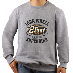 Jaket Sweater Iron Wheel