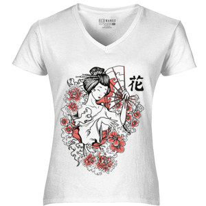 Kaos Geisha Jepang