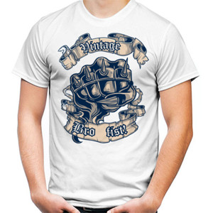 Kaos Vintage Bro Fist