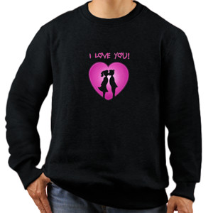 Jaket Sweater Kaos wanita Love