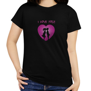 Kaos Kaos wanita Love
