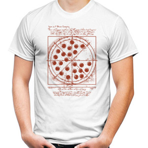 Kaos Spiderman Homecoming Vitruvian Pizza