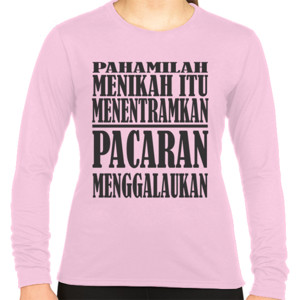 Kaos Menikah Menentramkan