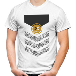 Kaos T-Shirt Motif Batik Modern A5 By Junior