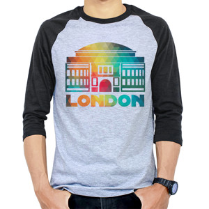 Kaos Raglan London