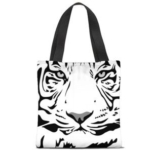 Tas Tote Fullprint Tiger