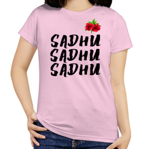 Kaos Kaos Wanita Sadhu sadhu sadhu