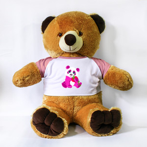 Boneka Beruang Pink Panda