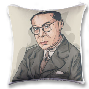 Bantal Bung Hatta Vector