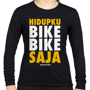 Kaos  Kaos Sepedah - Bike Saja (CLBKE09) 