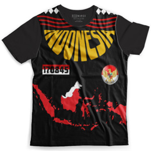 Kaos Fullprint Indonesia Raya