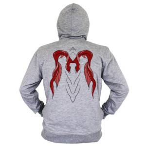 Hoodie Zipper Wing