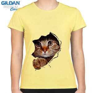 Kaos Kucing 3D