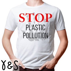 Kaos STOP POLUSI PLASTIK