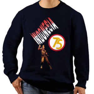 Jaket Sweater Indonesia 75 Tahun