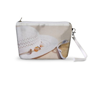 Pouch Trapesium DOMPET WANITA TRAPESIUM PUTIH