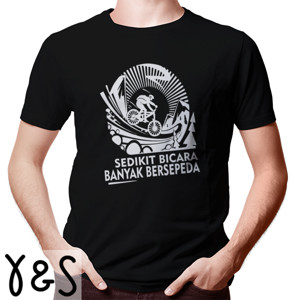 Kaos Kaos Sepeda Sedikit Bicara