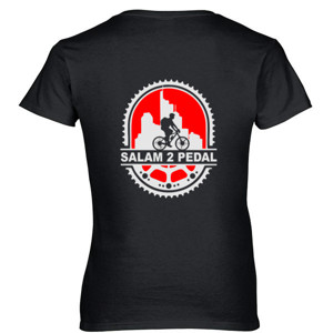 Kaos Kaos Sepeda Komunitas Dua Pedal ( Design Belakang)