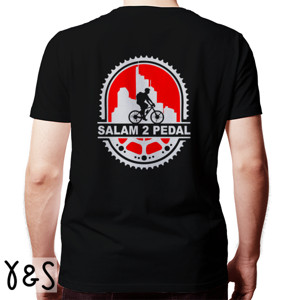 Kaos Kaos Sepeda Komunitas Dua Pedal ( Design Belakang)