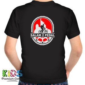 Kaos Kaos Sepeda Komunitas Dua Pedal ( Design Belakang)