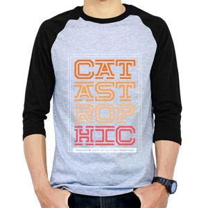 Kaos Raglan Cat Astrophic