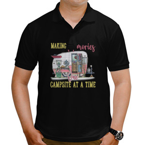 Kaos Polo Kaos Cewe Keren Tema Adventure,Camping,Naik Gunung