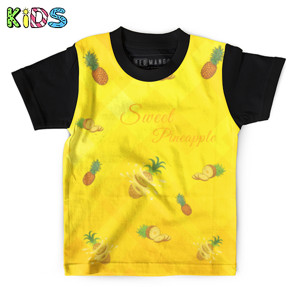 Kaos Anak Full-Print pineapple