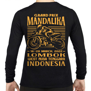 Kaos Mandalika MotoGp Grand Prix