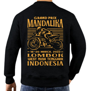 Jaket Sweater Mandalika MotoGp Grand Prix