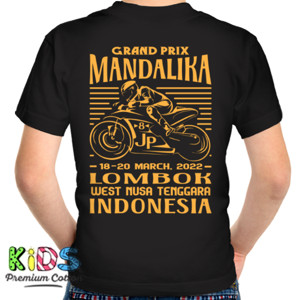Kaos Mandalika MotoGp Grand Prix