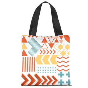 Tas Tote Fullprint Memphis Kece Abis