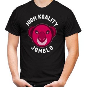 Kaos High Koality Jomblo Koala Merah Pink