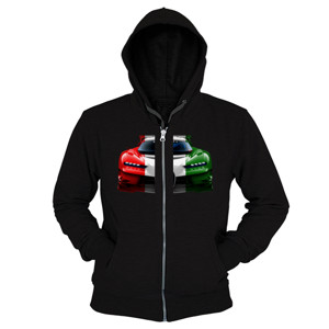 Hoodie Zipper DISTRO Collection G_BLACK FOREVER