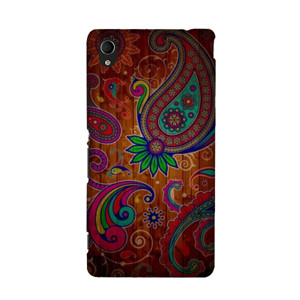 Batik Wooden Casing HP