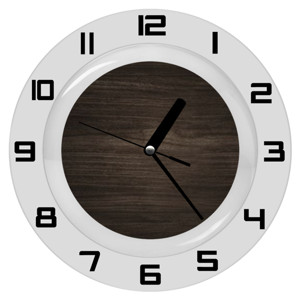 Jam Dinding Jam Dinding Diamond - Wooden