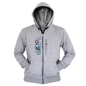 Hoodie Zipper DJ Music